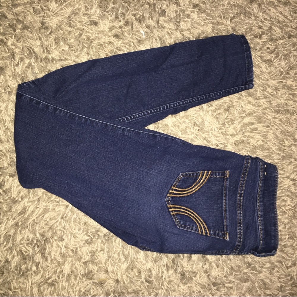 Dark wash hollister jeans